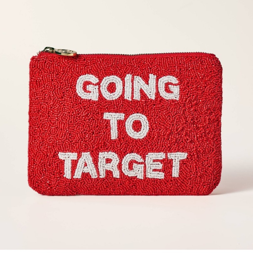 Going To Target ♠️ Beaded Pouch